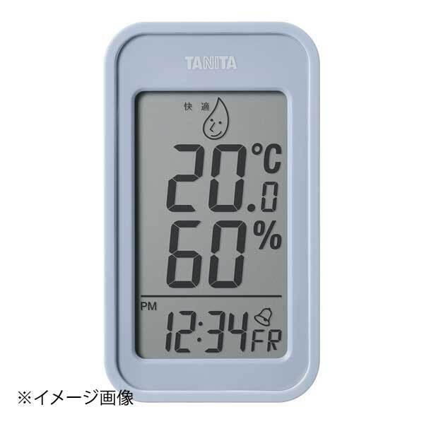 株式会社タニタ タニタ デジタル温湿度計 TT-589BL ブルーグレー拍卖