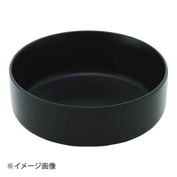 遠藤商事株式会社 JE メラミンラウンドサイドディッシュ 15cm D467 ブラック ブラック拍卖