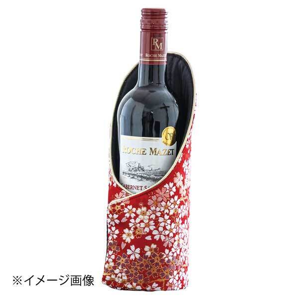 ヤマコー 用美 西陣織 ボトルクーラー 赤 (桜づくし) 12478拍卖
