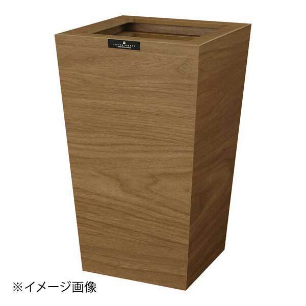 橋本達之助工芸 バスク ダストBOX スクエア L角 ブラウン拍卖