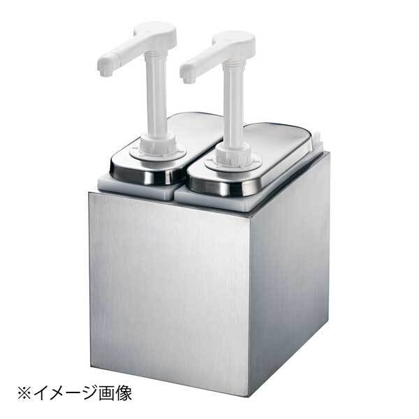 遠藤商事株式会社 プッシュポンプソースディスペンサー 1L 2連 606202拍卖