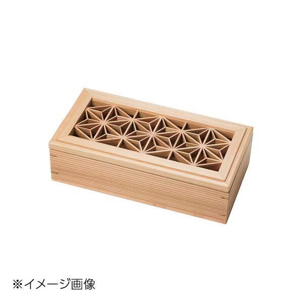 ヤマコー 用美 杉・長角料理箱(組子蓋仕様 ) 28072拍卖