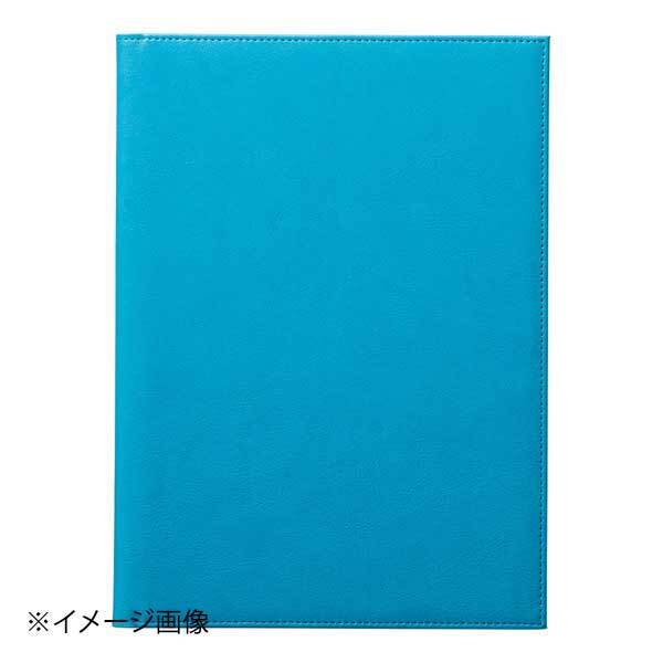 株式会社えいむ えいむレザータッチメニューブック(A4) CLB-801 スカイブルー拍卖