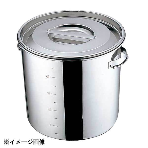 三宝産業 UK 18-8 丸 深型キッチンポット 33cm(28.0L)手付 015147拍卖