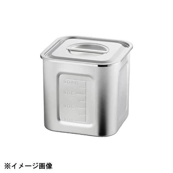 赤川器物製作所 AG 18-8目盛付角キッチンポット 18cm(5.3L) 016157拍卖