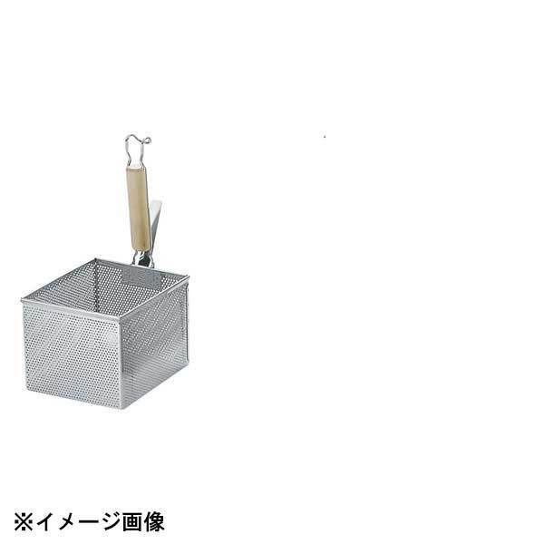 三宝産業 UK18-8パンチング 木柄角型うどん揚げ 609339拍卖