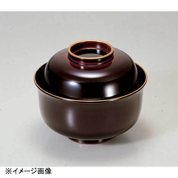 若泉漆器 4寸羽反椀 溜見返竜田川 本漆塗 手描蒔絵 1-196-13拍卖