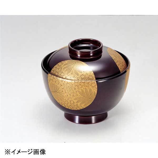 若泉漆器 3.8寸仙才椀 溜武蔵野日月 1-169-15拍卖