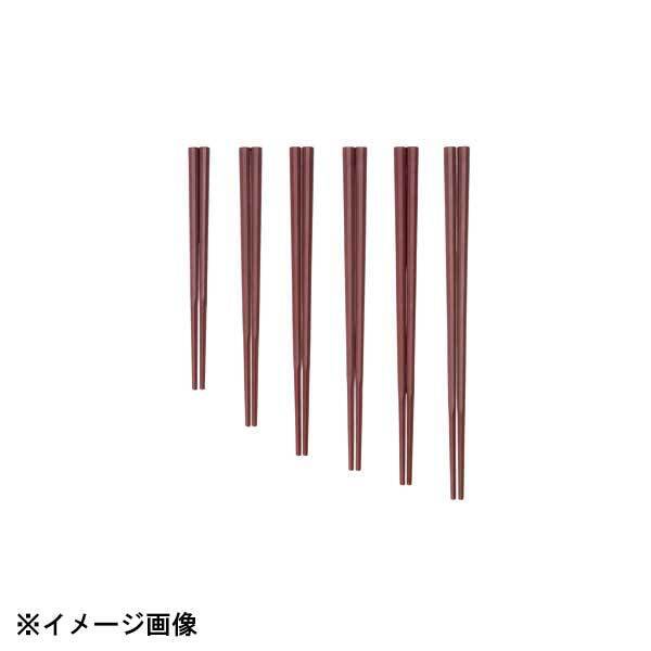 曙 産業 GM-4016 10角 ぐる麺箸 23cm 朱 454364拍卖