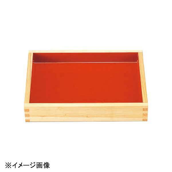 若泉漆器 惣菜バット 白木内朱 尺2寸 1-121-15拍卖