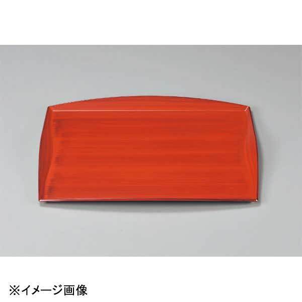 若泉漆器 おもてなし盆 赤茶刷毛目艶消NS 尺4寸 B-23-62拍卖