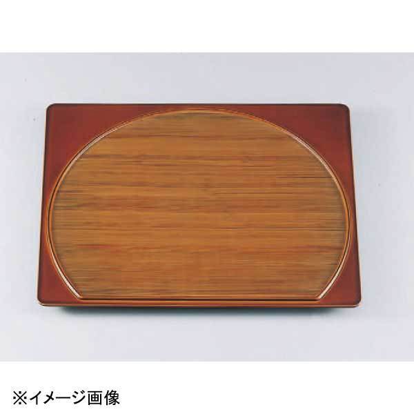 若泉漆器 半月会席焼杉盆 春慶杉木目/銀平目 尺3寸 1-79-12拍卖