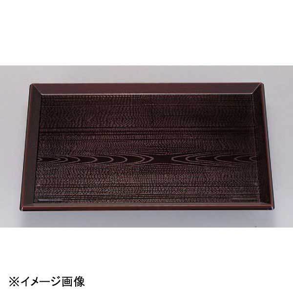 若泉漆器 富士長手木目盆 新溜 NS 尺3寸 B-34-19拍卖