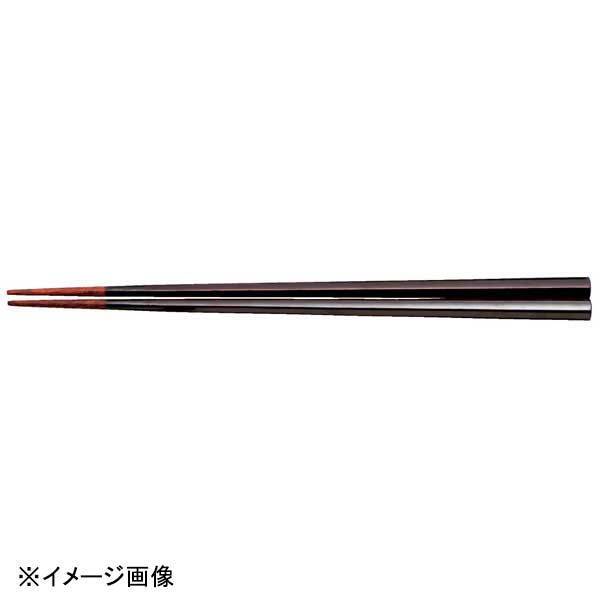 若泉漆器 木製五角箸 23.5cm 溜塗(漆塗) H-58-53拍卖