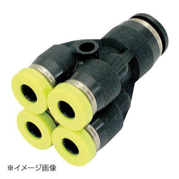 新潟精機 BeHAUS チューブ用ワンタッチ継手 違径二重Y PRG6-4拍卖