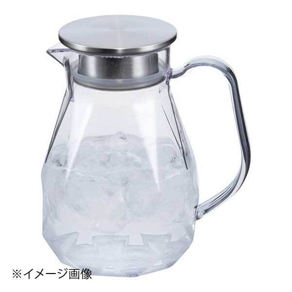 三宝産業株式会社 UK PC ウォーターピッチャー ダイア 1.0L(蓋付) 03030210拍卖