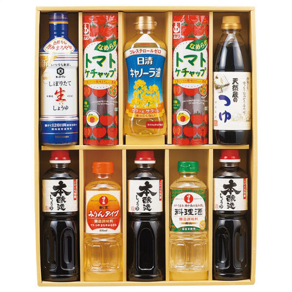 SALA(サーラ) 丸康 キッコーマン&調味料バラエティセット KSM-70N拍卖