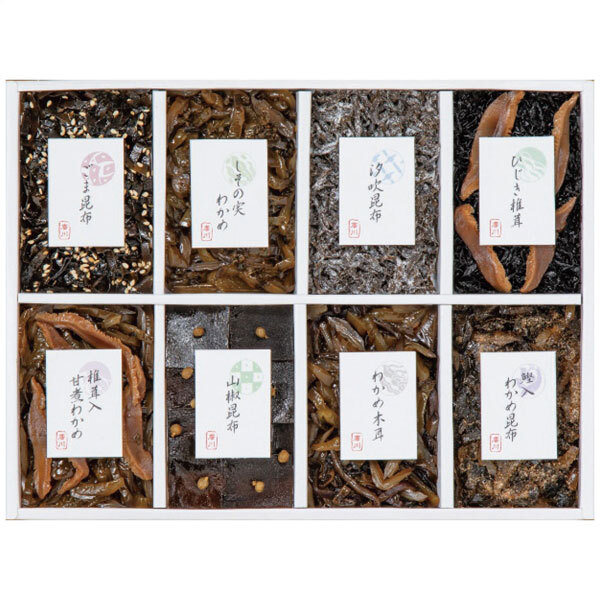 SALA(サーラ) 廣川 廣川昆布 御昆布 佃煮8品詰合せ 200-45拍卖