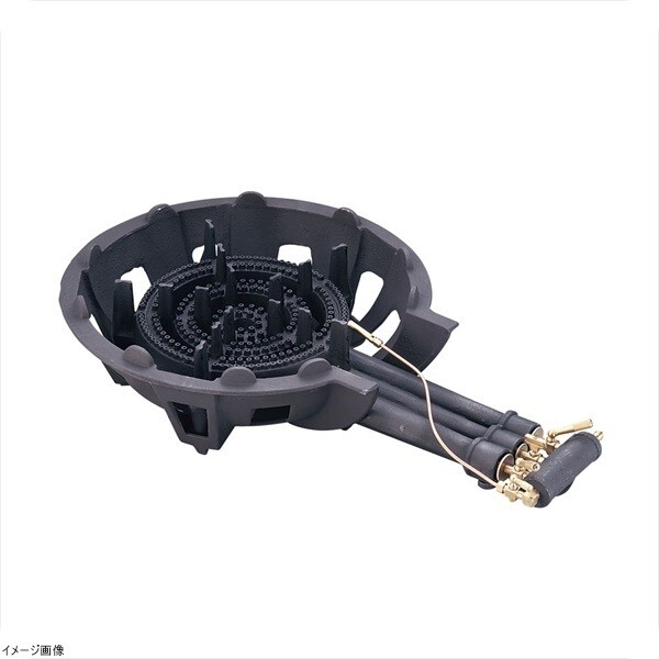 鋳物コンロ DE-30n(三重) パイロット付 LPガス拍卖