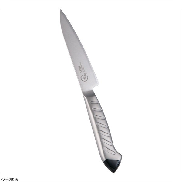 龍治 ステンカラー ペティーナイフ 12.5cm ブラック拍卖