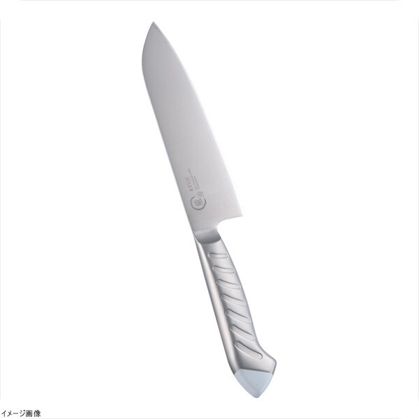 龍治 ステンカラー 三徳 17cm ホワイト拍卖