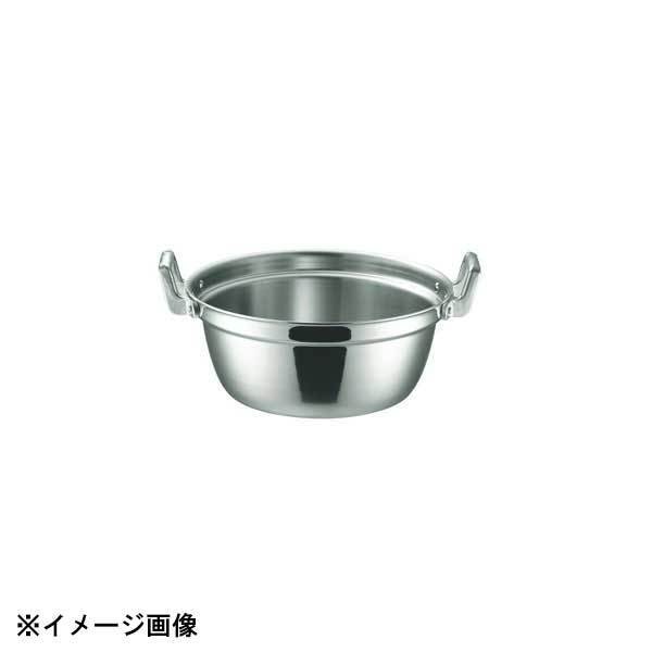 本間製作所 IHマエストロ 3層鋼クラッド段付鍋 27cm(5.8L) 本体 012304拍卖