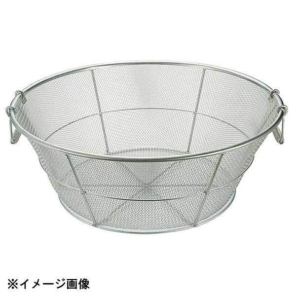本間冬治工業 18-8底平揚げザル 細目 65cm 037033拍卖
