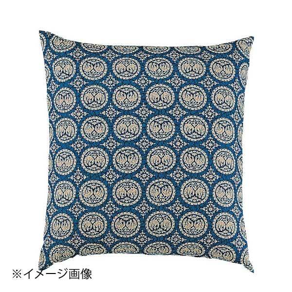 綿 座布団HY 正倉院51083 青 590×550 カバーのみ拍卖