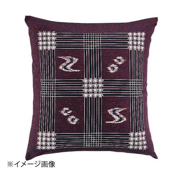 綿 座布団IT やまと格子184 赤 460×460 セット拍卖