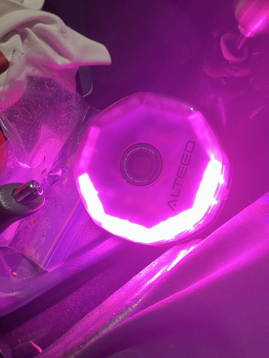 愛知 パトライト 回転灯 紫 12V 当時物 旧車 24v LED 故障車 エンコ 合法 クラウン スカイライン シルビア チェイサー クレスタ拍卖