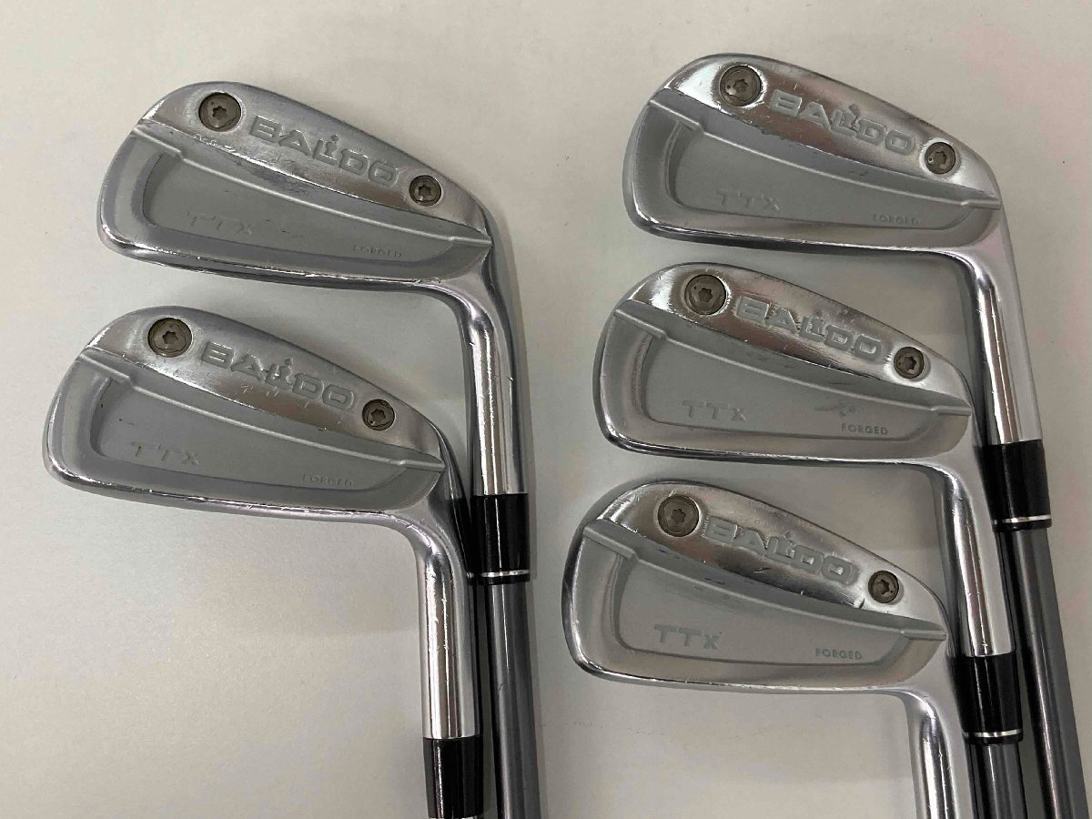 BALDO/TTX FORGED アイアン/MCI 80(Rフレックス)/5本#6-9P拍卖