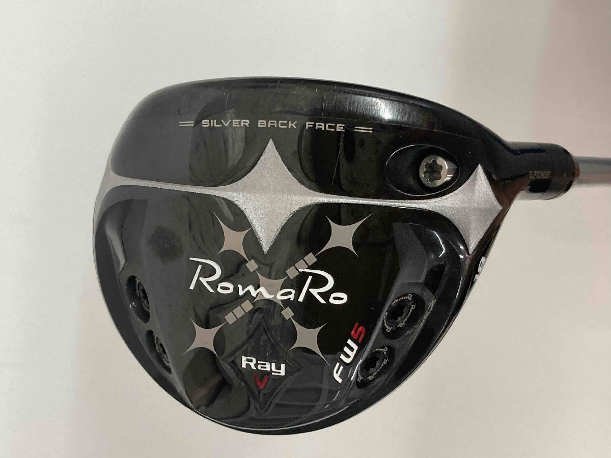 RomaRo/Ray V FW SILVER BACK FACE #5 フェアウェイウッド/ATTAS KING 5(Xフレックス)/18°拍卖