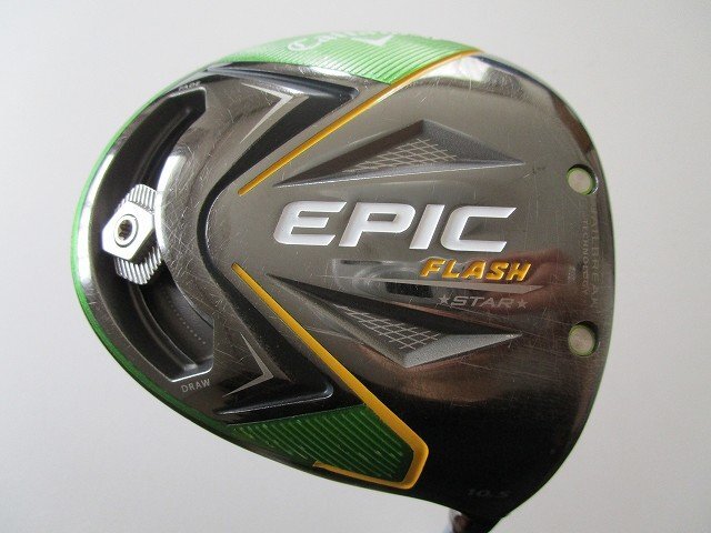 キャロウェイ/エピック フラッシュ スタードライバー/EPIC FLASH STAR/藤倉スピーダー569エヴォリューション5(Rフレックス)/10.5°拍卖