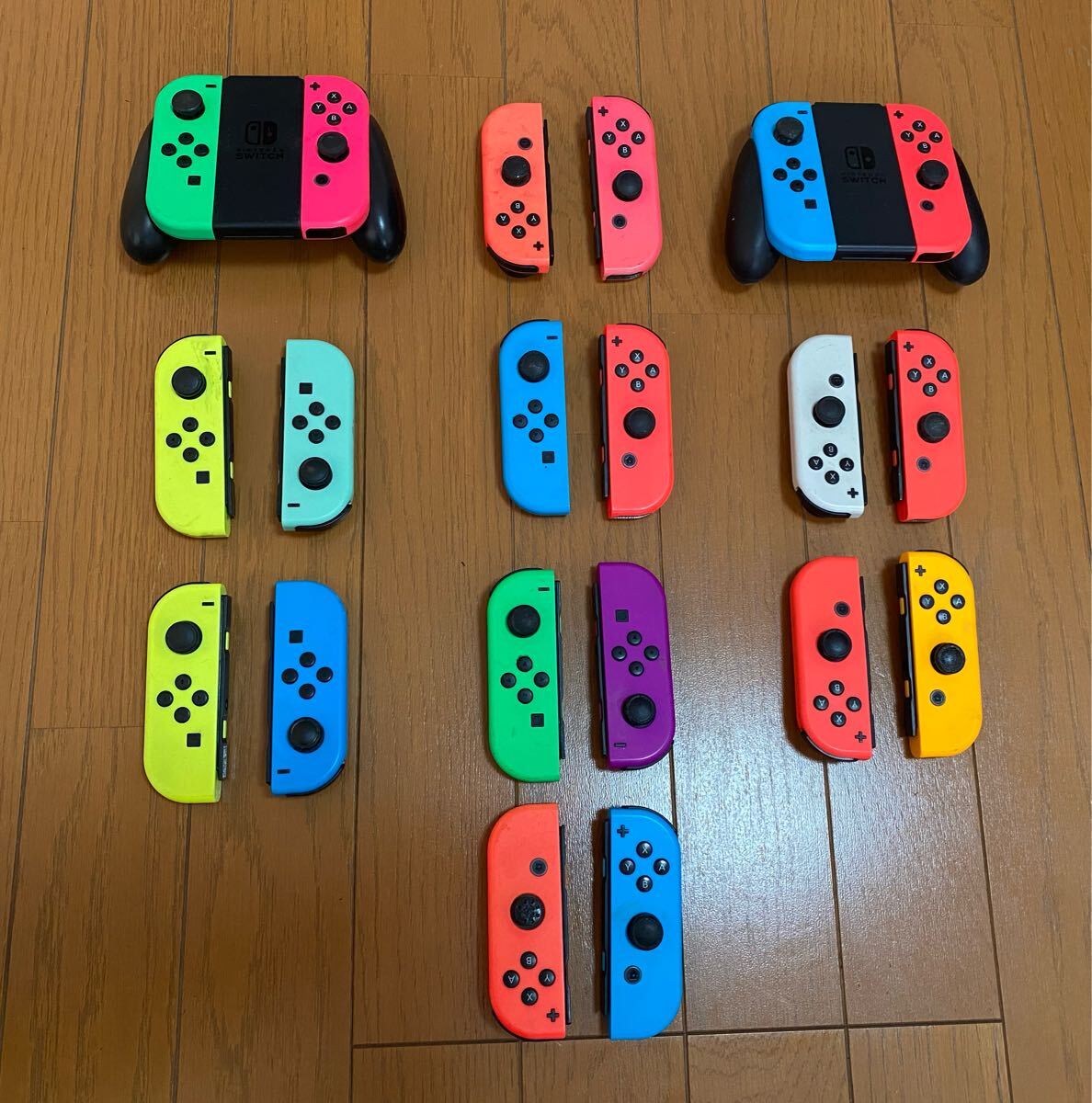 Nintendo Switch コントローラー 20点まとめ売りジャンク品拍卖