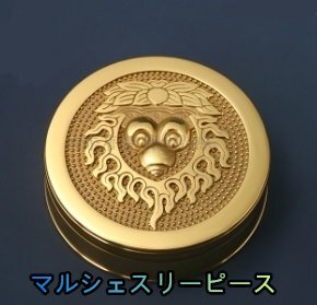 仏具密教法具 寺院用仏具 真言宗 香合 お焼香入れ 仏具 焼香 真鍮製 磨き仕上げ 直径8cm仏壇拍卖