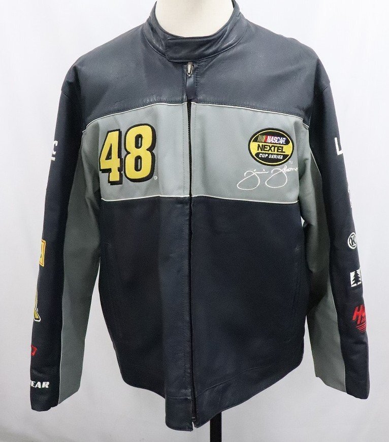 【行董】WILSONS LEATHER チェイス オーセンティック レザージャケット モーターサイクル バイクウェア Lサイズ IA000ABH46拍卖