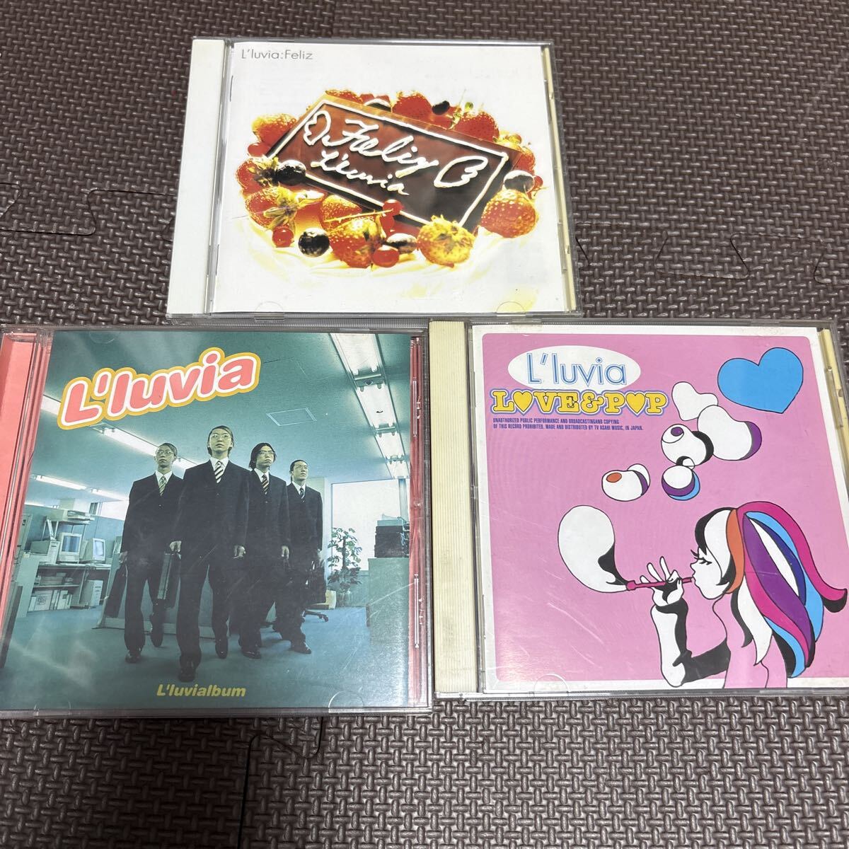 L'luvia ジュビア 新潟 CD love&pop L'luvialbum feliz visual kei v系 ヴィジュアル系 スージーキャロライン CD拍卖