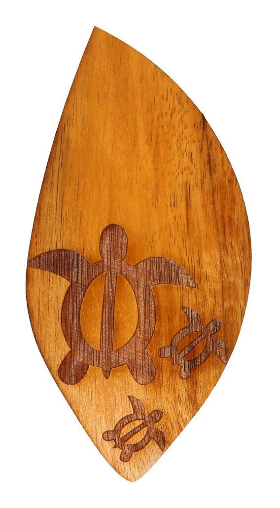 即決◆新品◆送料無料KIWAYA PG-1300-H ホヌ柄 コンサートウクレレ用 コア材 ピックガード/メール便拍卖