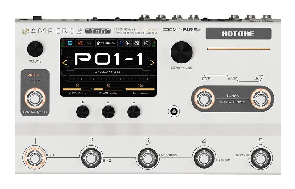 即決◆新品◆送料無料HOTONE Ampero II Stage アンプモデラー マルチエフェクター拍卖
