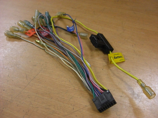 動作OK パイオニア カロッツェリア AVIC-HRZ88 電源ケーブル 電源コード 16P 配線キット 配線カプラー HRZ99 送料安 HRZ09 HRZ08 綺麗拍卖