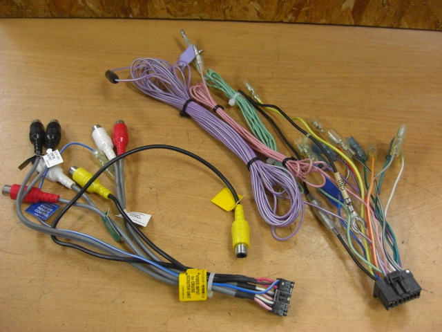 動作確認済 綺麗 カロッツェリア AVIC-ZH99 AVIC-ZH09 AVIC-09CS 電源 配線 カプラー ハーネス コード 接続 RCA 入力 送料安 AVIC-99CS 拍卖