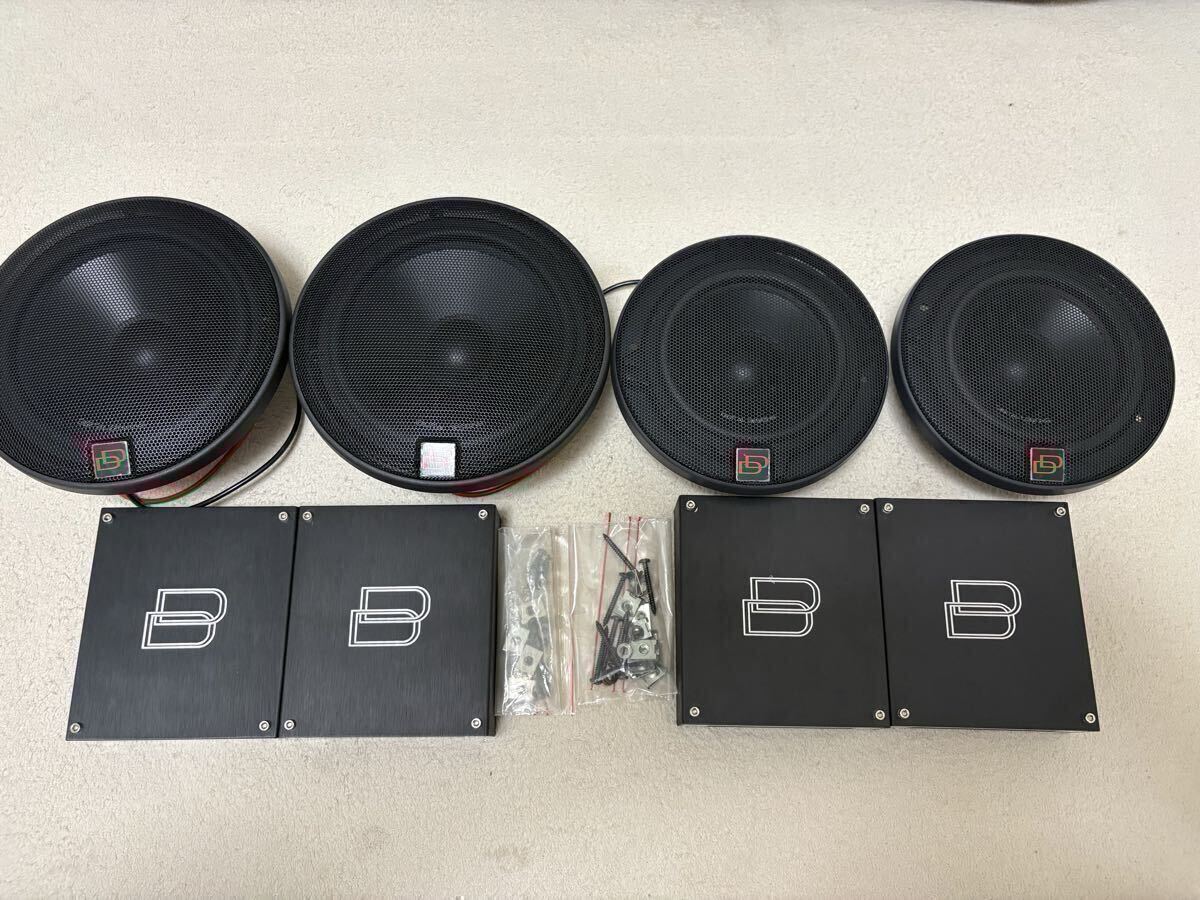 【希少 上位モデル 高音質 美品】DD AUDIO 6.5と5.25スピーカーセット 17cm 13cm スピーカー セパレートスピーカー 【送料込み】拍卖