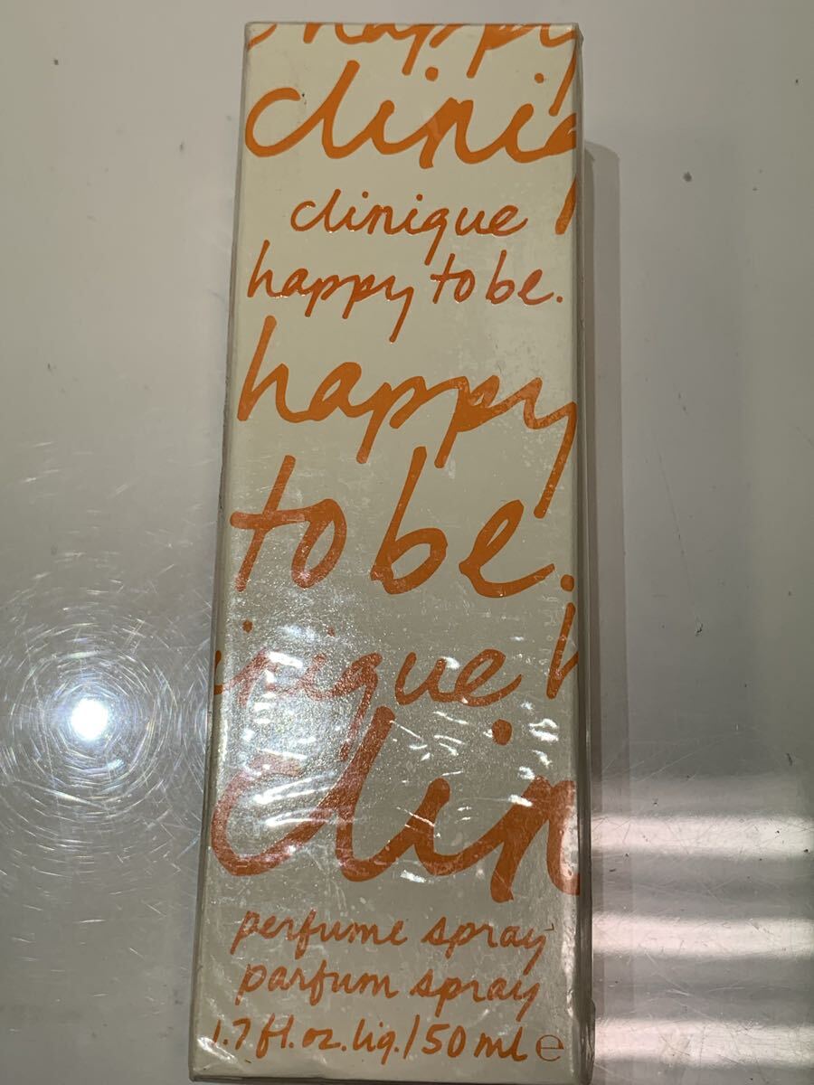 CLINIQUE happy to be クリニーク ハッピー トゥビー 香水 50ml 未開封品拍卖