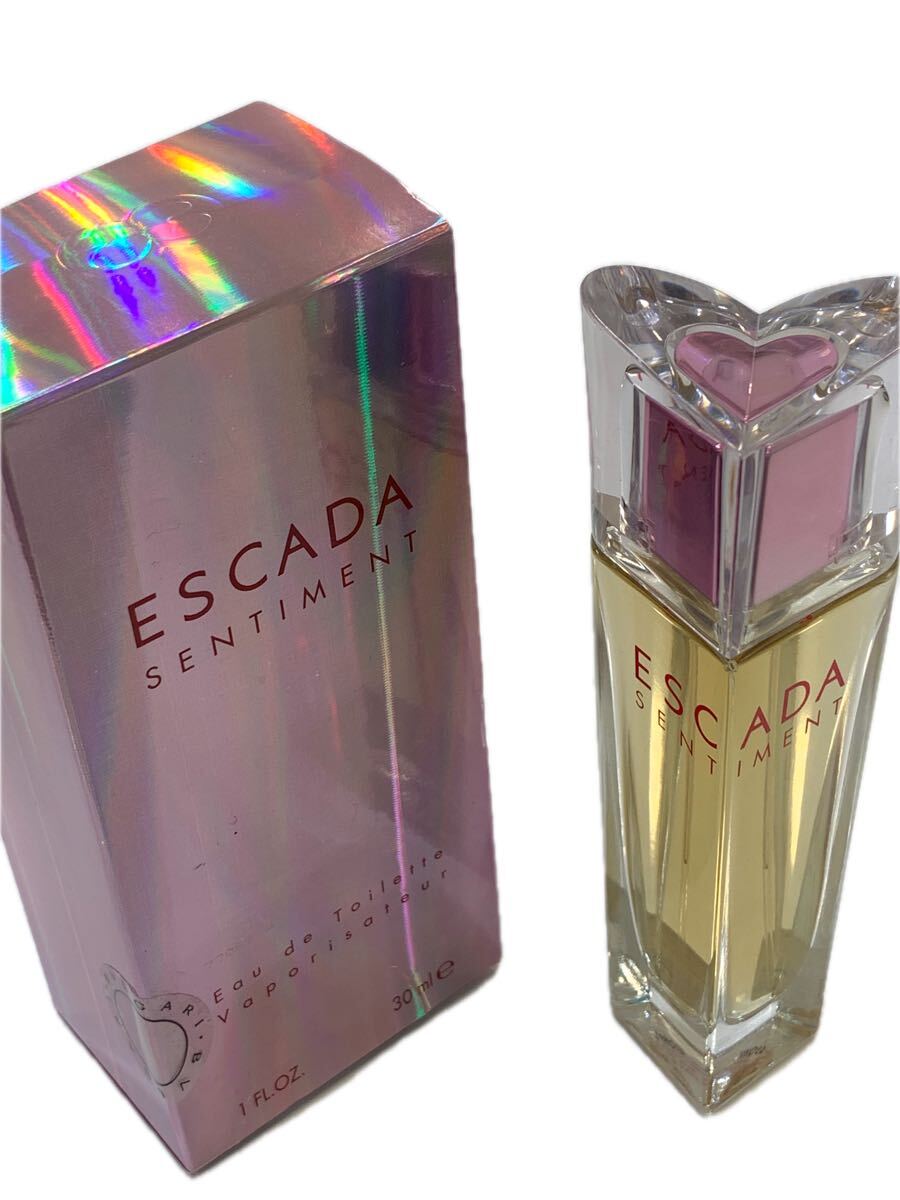 エスカダ センチメント オードトワレ ESCADA SENTIMENT オードトワレ 香水 フルーティ フローラル 30ml 未使用品拍卖