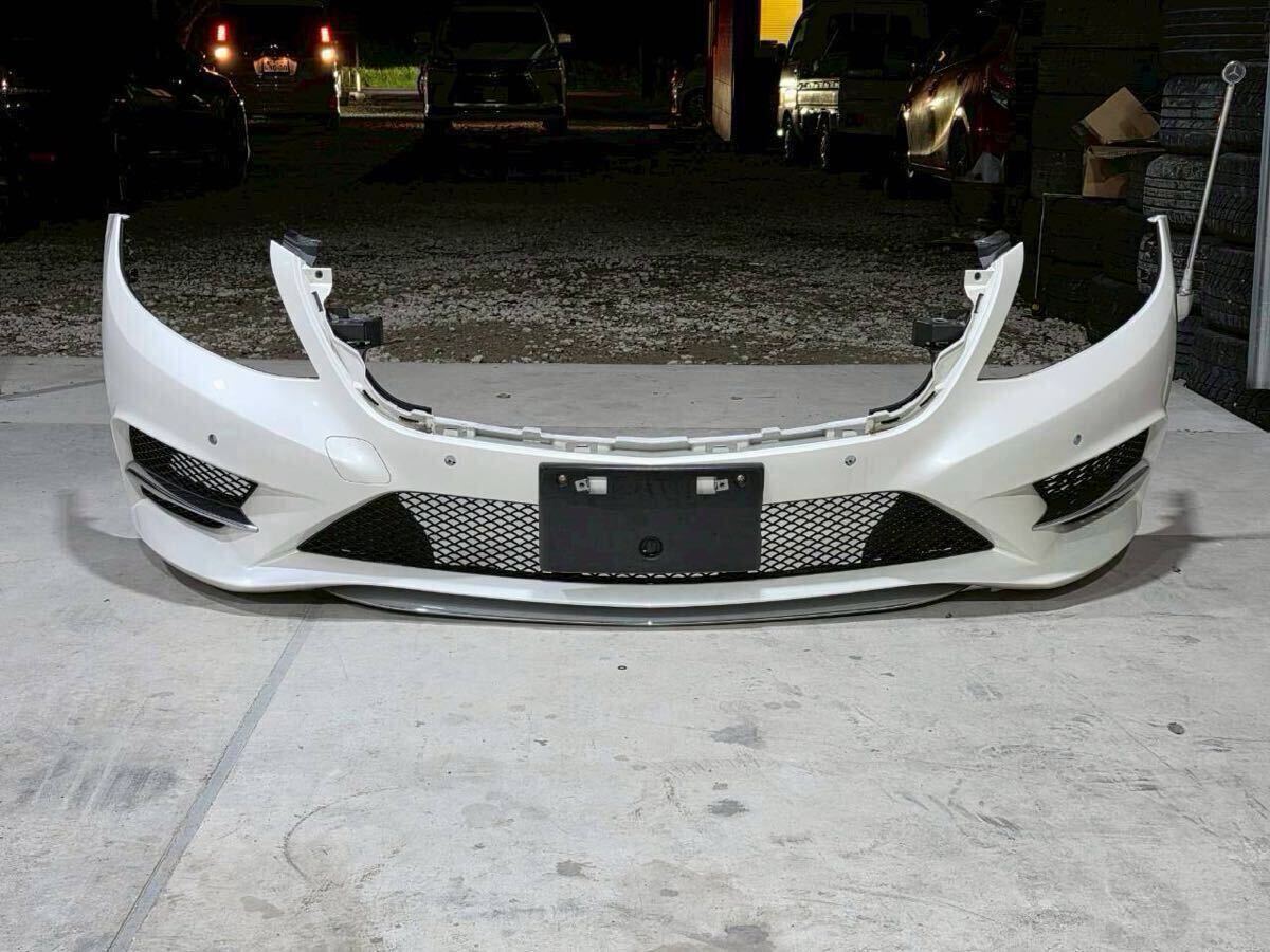 美品 ベンツ w222 Sクラス 前期型 バンパー 希少 コーナーポール 拍卖