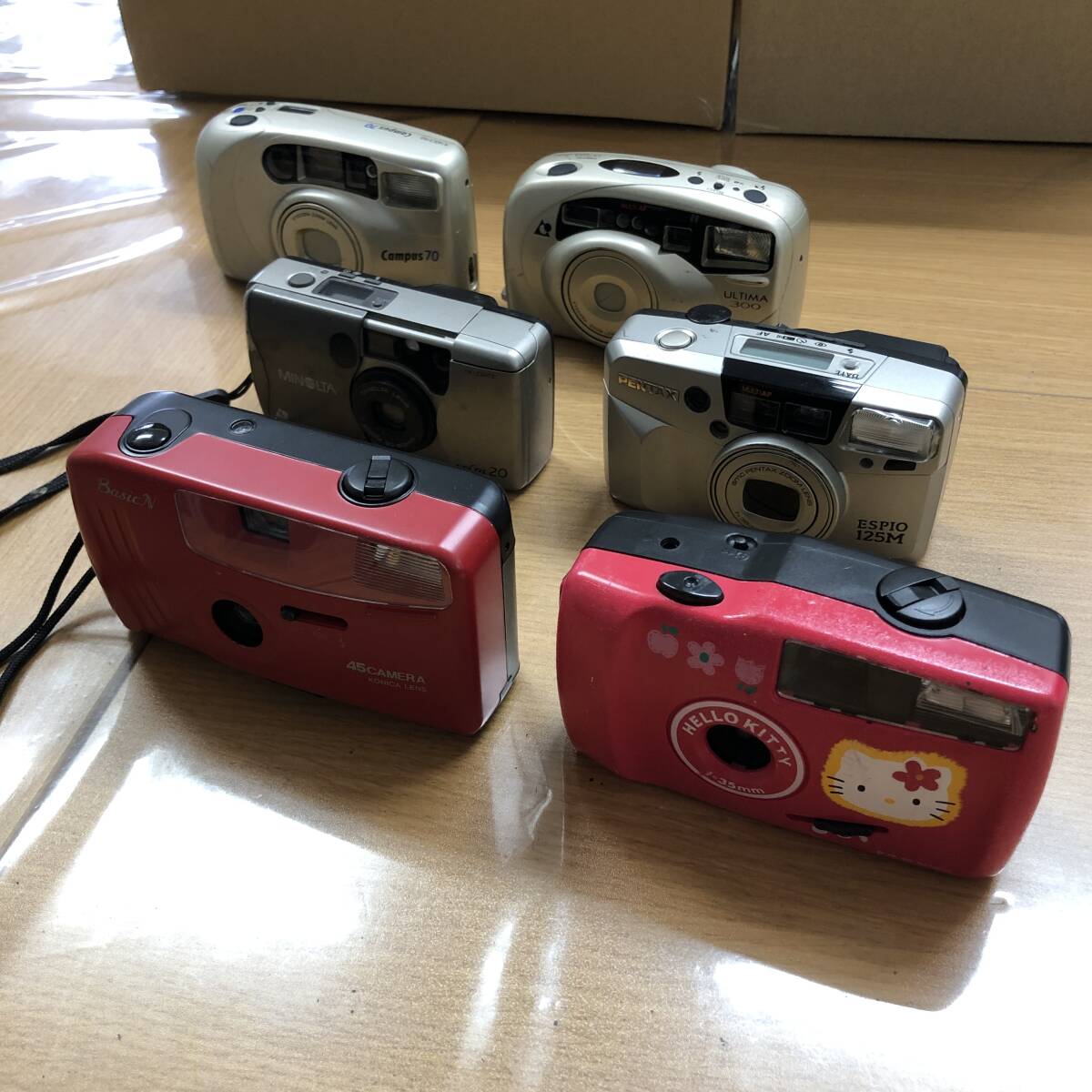 【まとめ】コンパクトフィルムカメラ 6台セット 動作未確認 ジャンク扱い #P554D拍卖