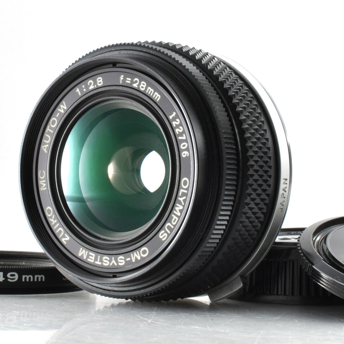ごく薄っすらとくもりアリの分お値引き価格【オリンパス】OLYMPUS OM-SYSTEM ZUIKO MC AUTO-W 28mm F2.8 広角レンズ #P018拍卖