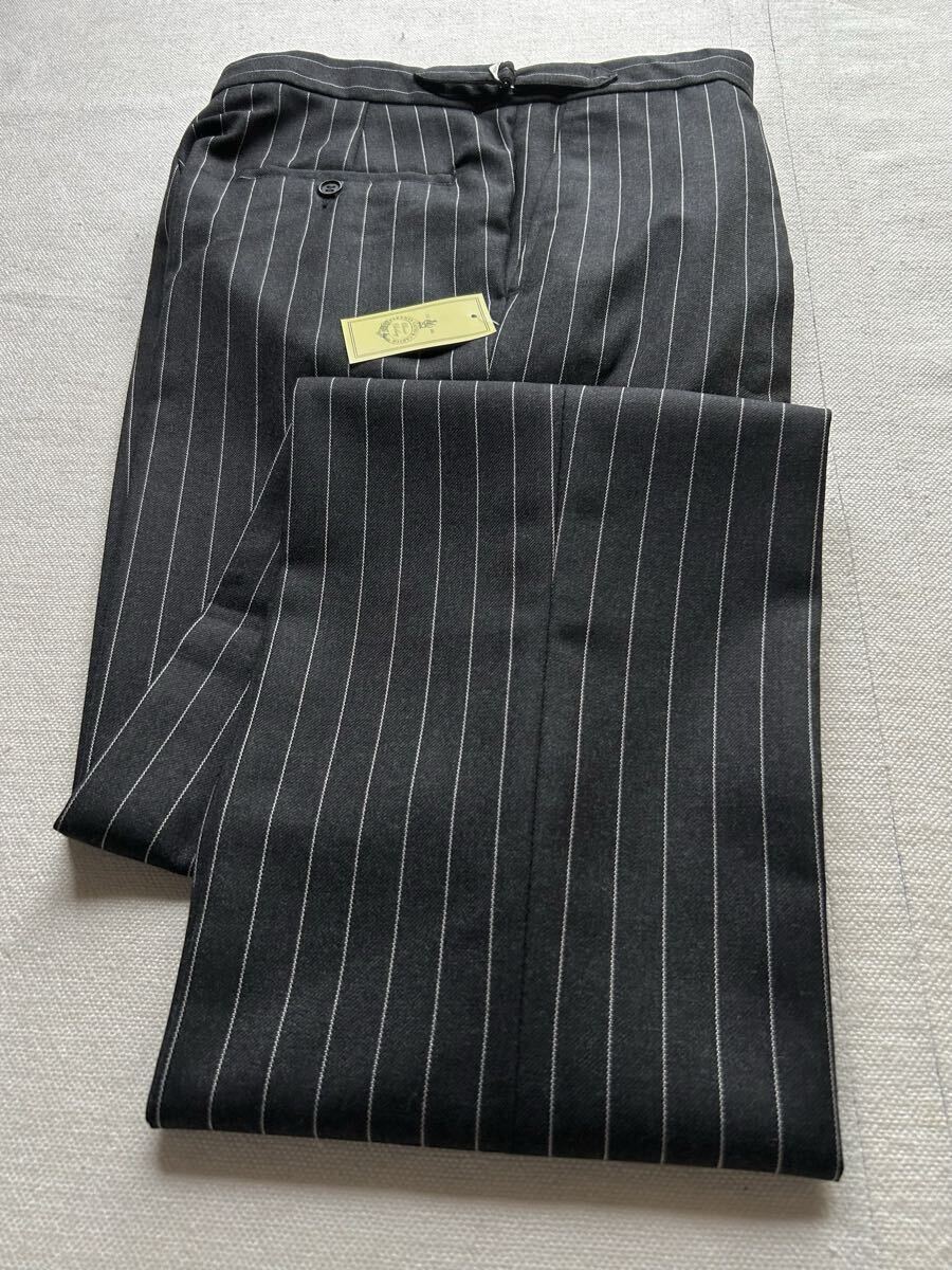PAKEMAN CATTO & CARTER Pin Stripe Wool Trousers 34 ウールトラウザーズ スラックス CORDINGS コーディングス イギリス製 英国製拍卖