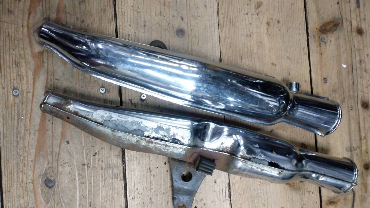 ★ホンダ CB500 純正 マフラー (HONDA CB FOUR HM323 ホンダドリーム)拍卖