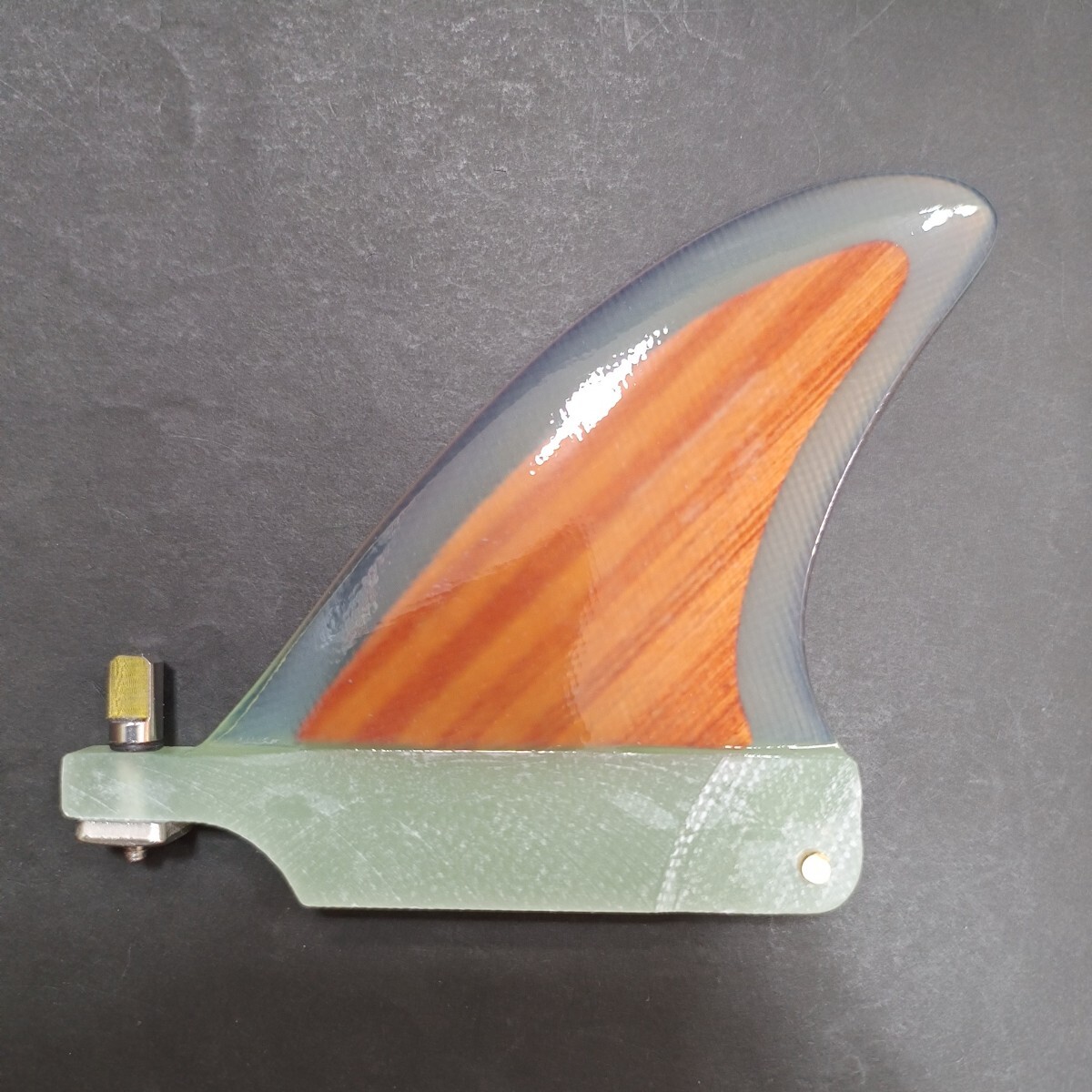 3,5インチ センターフィン ウッドコア ファイバーグラス製 センタースタビライザー ノーブランド フィン ショートボード ミッドレングス拍卖